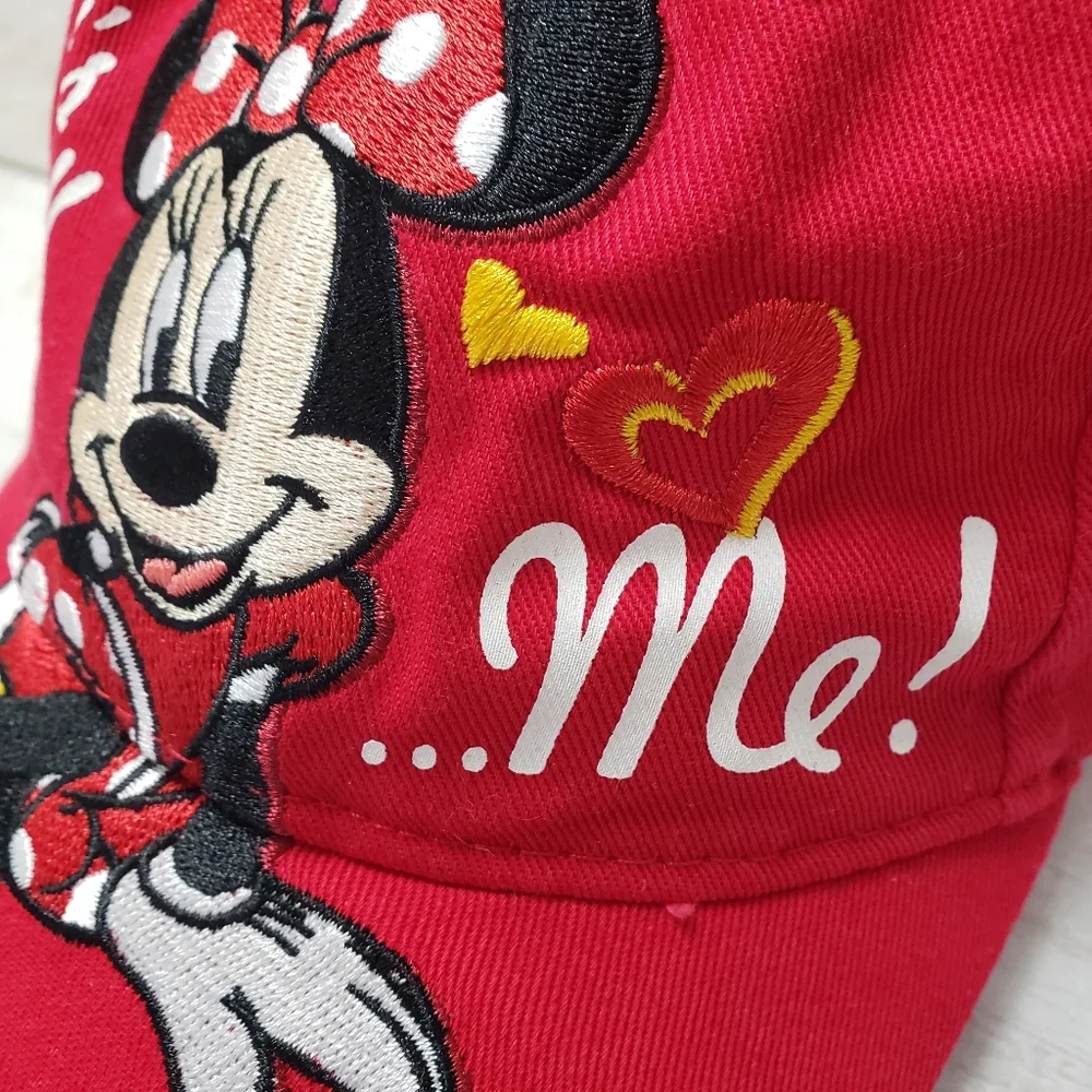 Disney Girls' It's All About Me Minnie Mouse Baseball Cap
